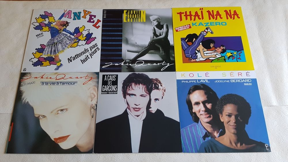 LES MAXI 45T PHOTO 13 CD et vinyles