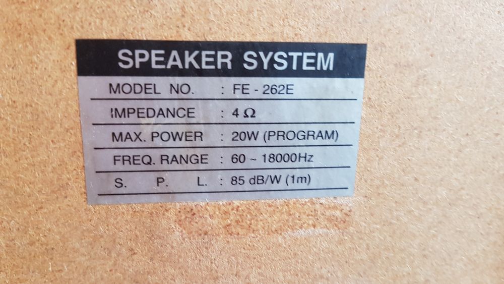 2 enceintes hifi LG 20w
Audio et hifi