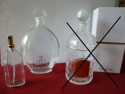 Flacon vide Guerlain 20 Saint-L�onard (62)