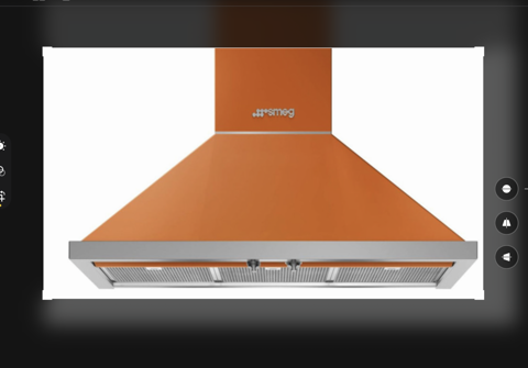 Hotte pyramidale 90 cm SMEG 500 Dijon (21)