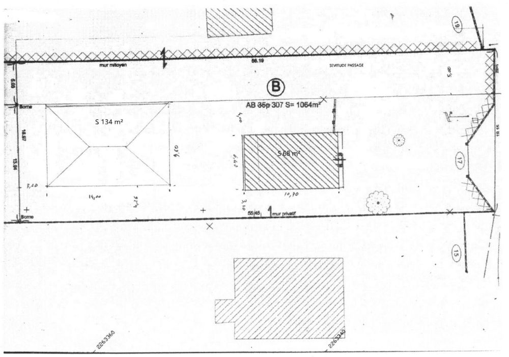 Vente Terrain ? Terrain de 1 064 m² proche La Ramée avec 2 bâtis Cugnaux