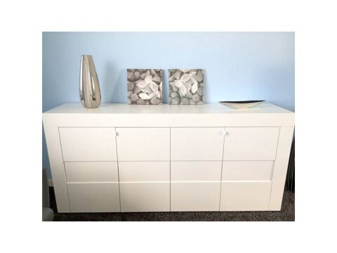 Salle  manger complte blanc laqu 344 Saint-Didier-en-Velay (43)