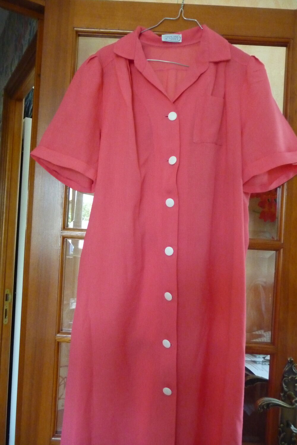 ROBE FEMME MANCHES COURTES "FRANCOISE DE FRANCE" Vêtements