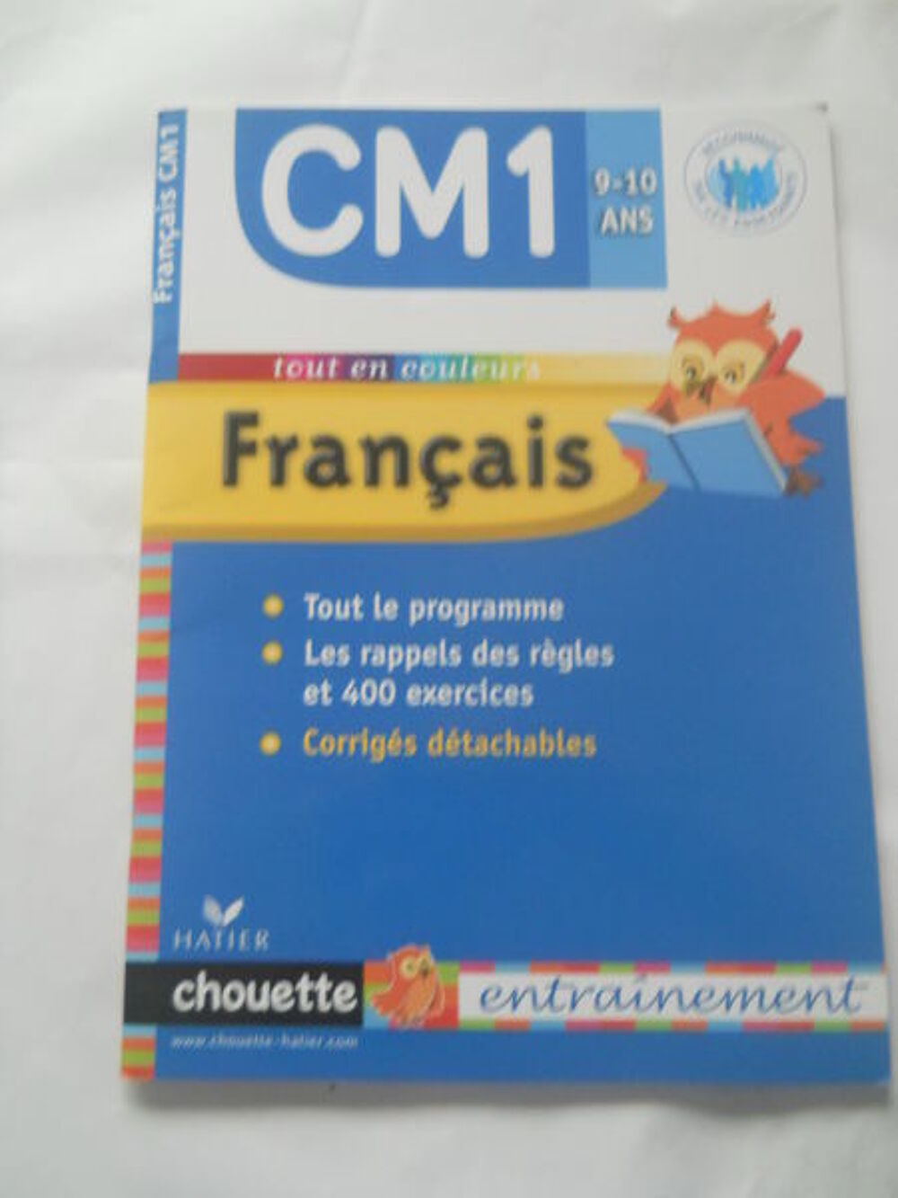 FRANCAIS CM1 - CHOUETTE ENTRAINEMENT Livres et BD