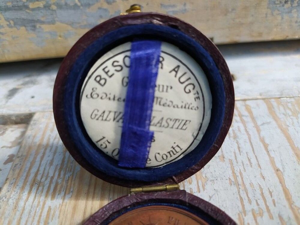M&eacute;daille Soci&eacute;t&eacute; Centrale Agriculture de L'Yonne A.Bescher 