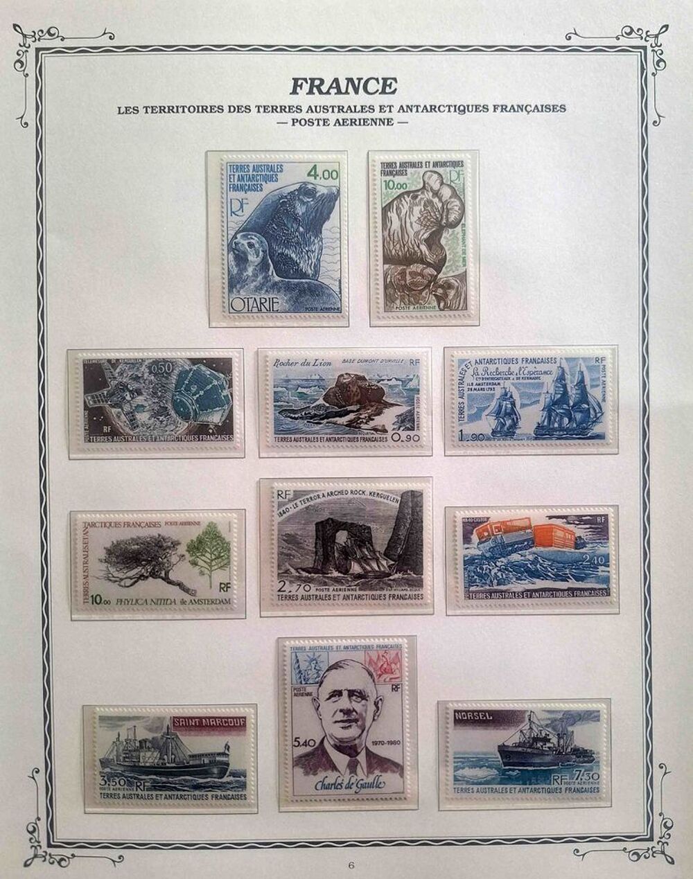 Timbres des Terres Australes et Antarctiques Fran&ccedil;aises 19 