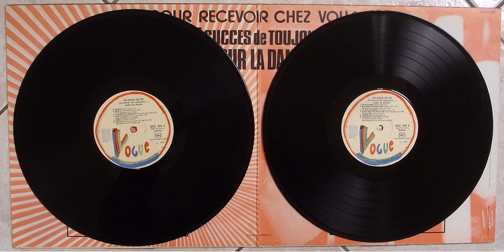 24 SUCC&Egrave;S DE TOUJOURS POUR LA DANSE - 2 x LP - 1971 CD et vinyles