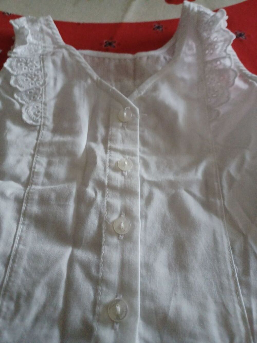 Corsage blanc enfant Vêtements enfants