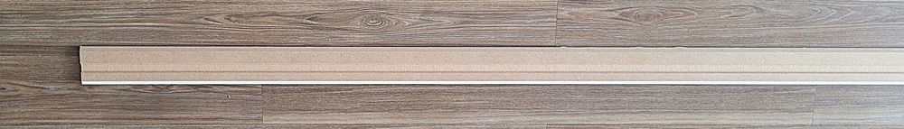1 plinthe MDF pr&eacute;peinte blanche Bricolage