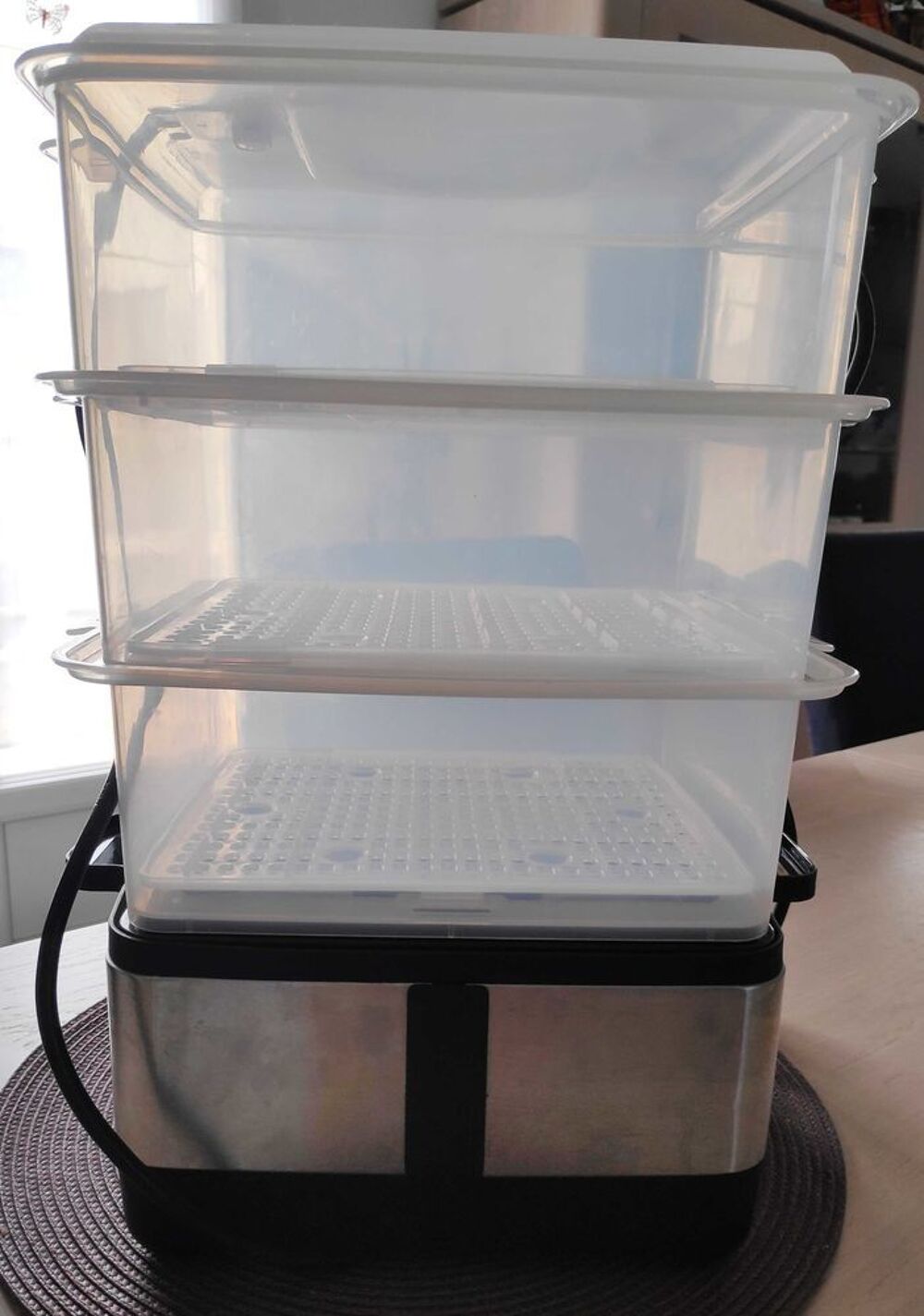 Cuit-vapeur 3 niveaux Electromnager