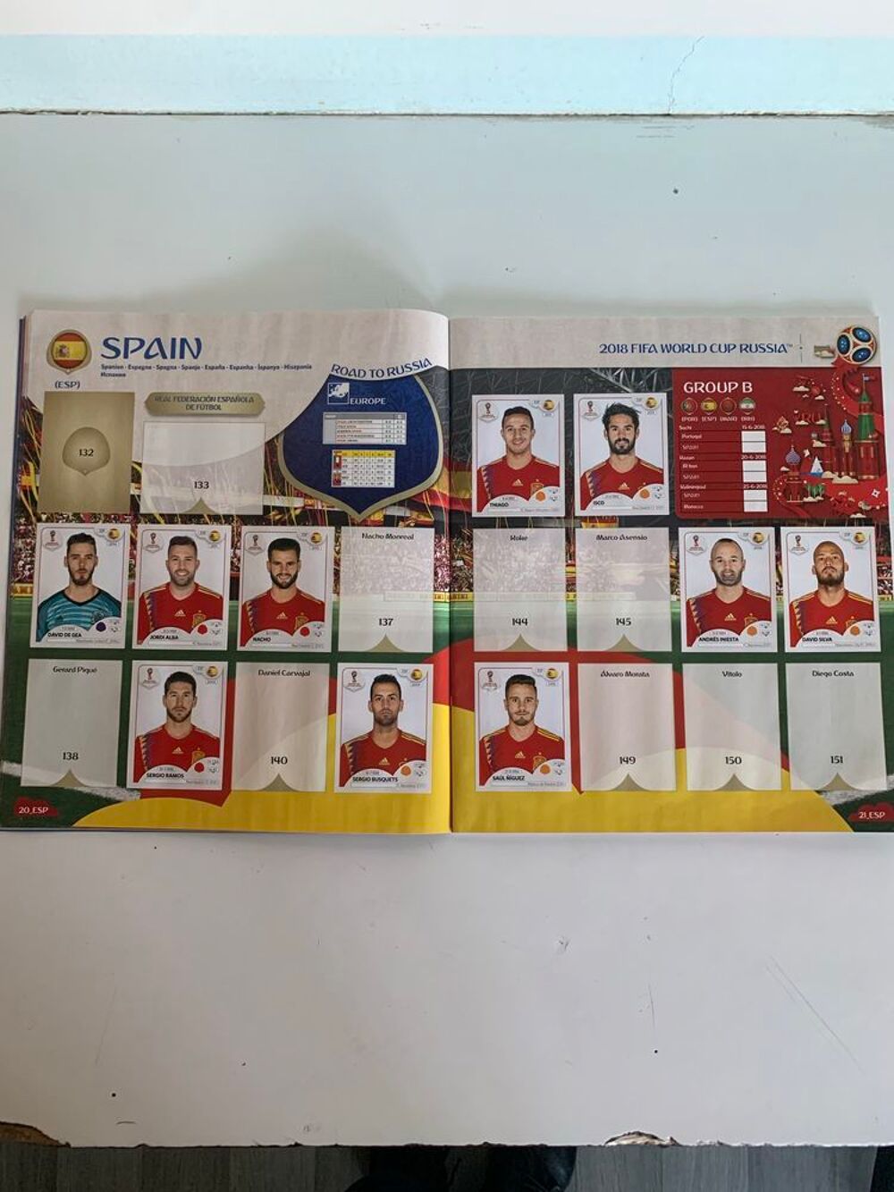 Album Panini Coupe du monde de football 2018 \'\' Fifa world cup Russia 2018 \'\' 