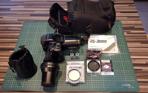 Appareil photo Olympus IS-3000 + objectif 300mm 120 Montrouge (92)