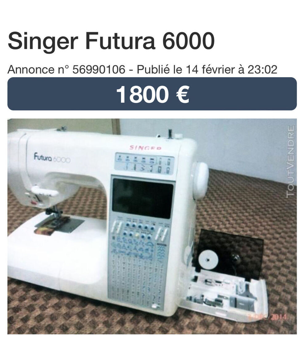 Singer Futura 6000 et 7000 