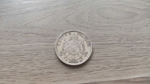 5 francs 1868 250 Vandœuvre-lès-Nancy (54)