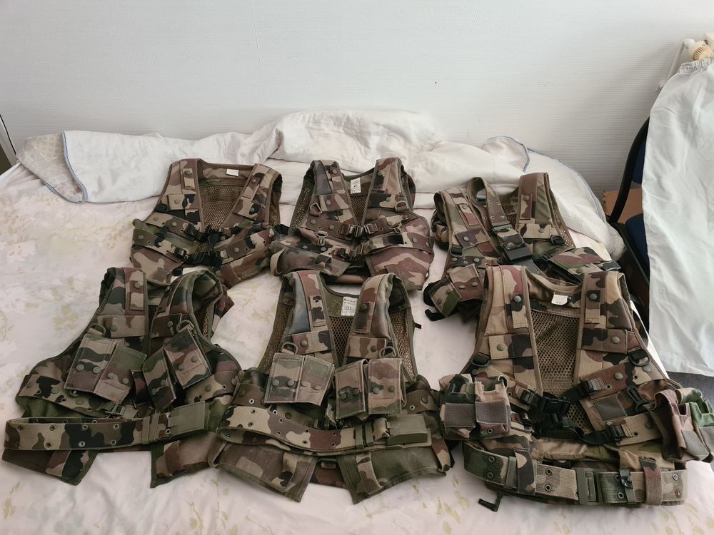 Gilets D'Airsoft - Paintball - Chasse - P&ecirc;che Type TTA Arm&eacute;e Sports