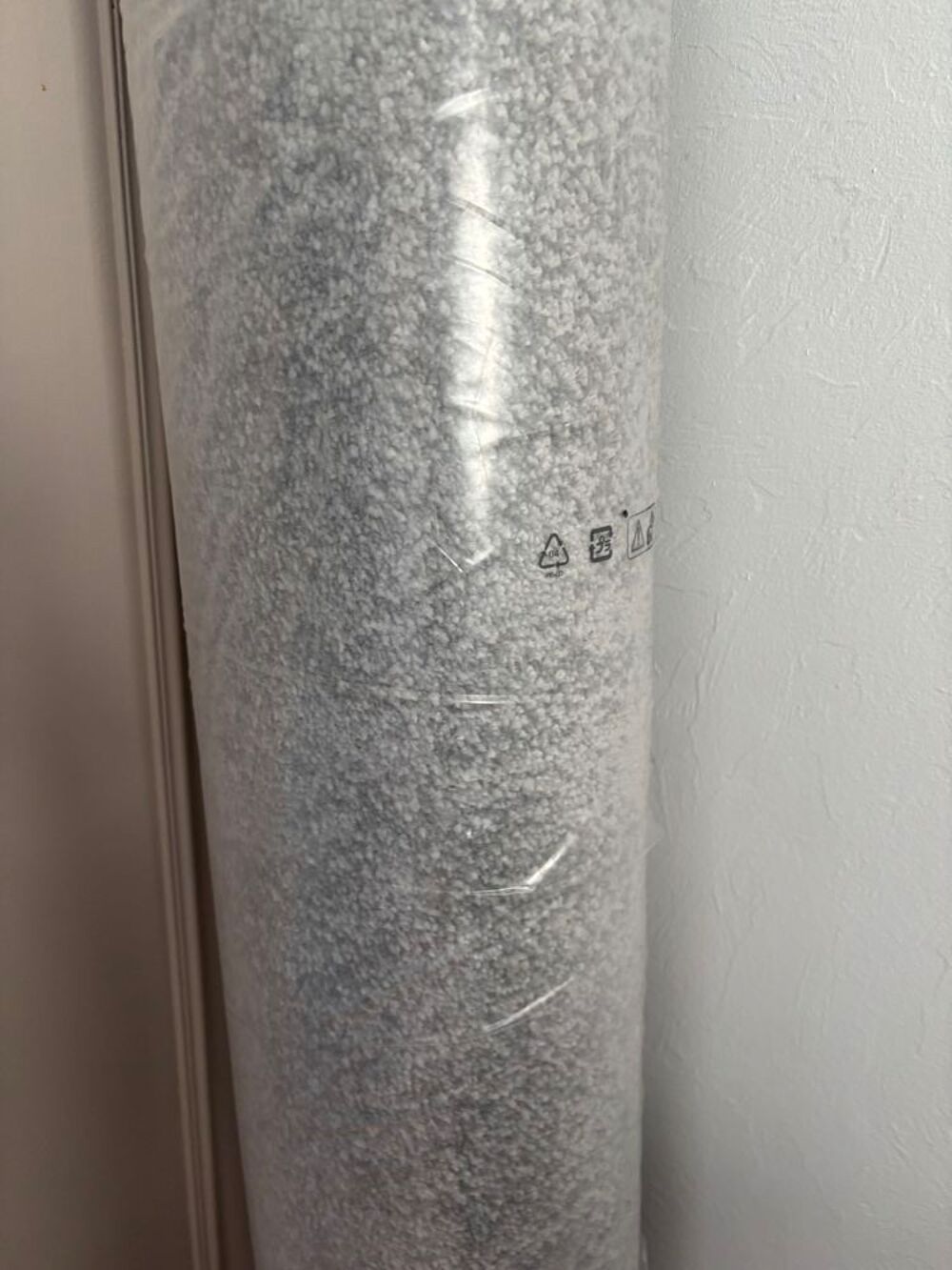 Tapis gris design 200x300 cm Décoration