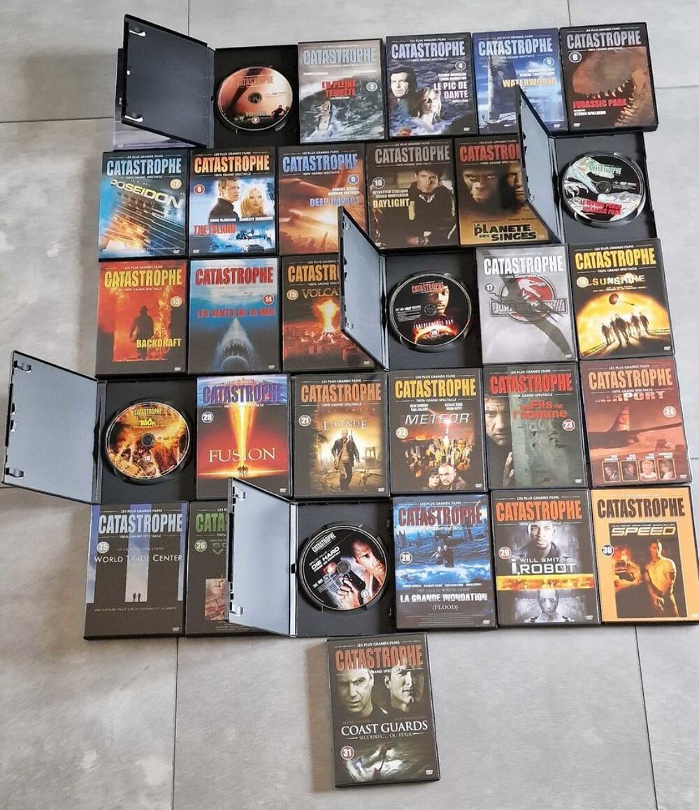 Lot de DVD S&eacute;rie "Catastrophe" DVD et blu-ray