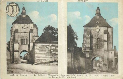 Cpa du 80 - LUCHEUX - le Beffro 6 Lucheux (80)