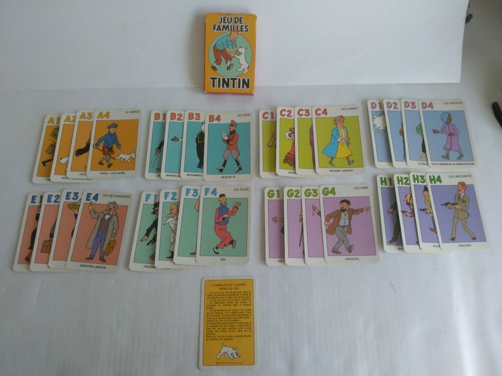 Jeu de famille "Tintin" Jeux / jouets