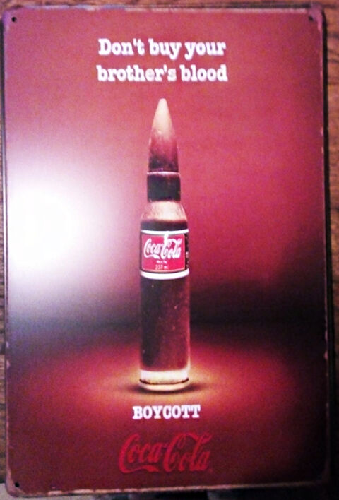 Plaque Acier Dco 30 X 20 coca-cola balle 6 Sain-Bel (69)