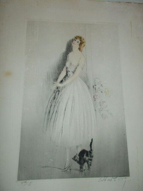 belle eau forte   art d�co  prix en forte baisse 80 Chissey-en-Morvan (71)