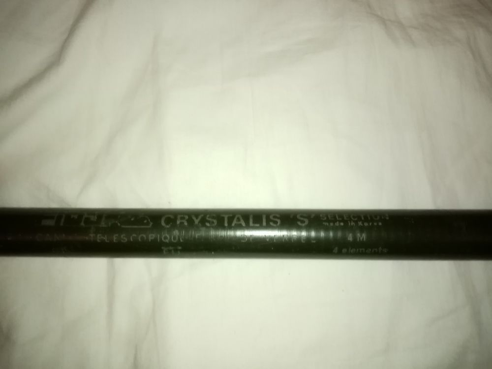 Canne &agrave; p&ecirc;che au coup telescopique crystalis Sports