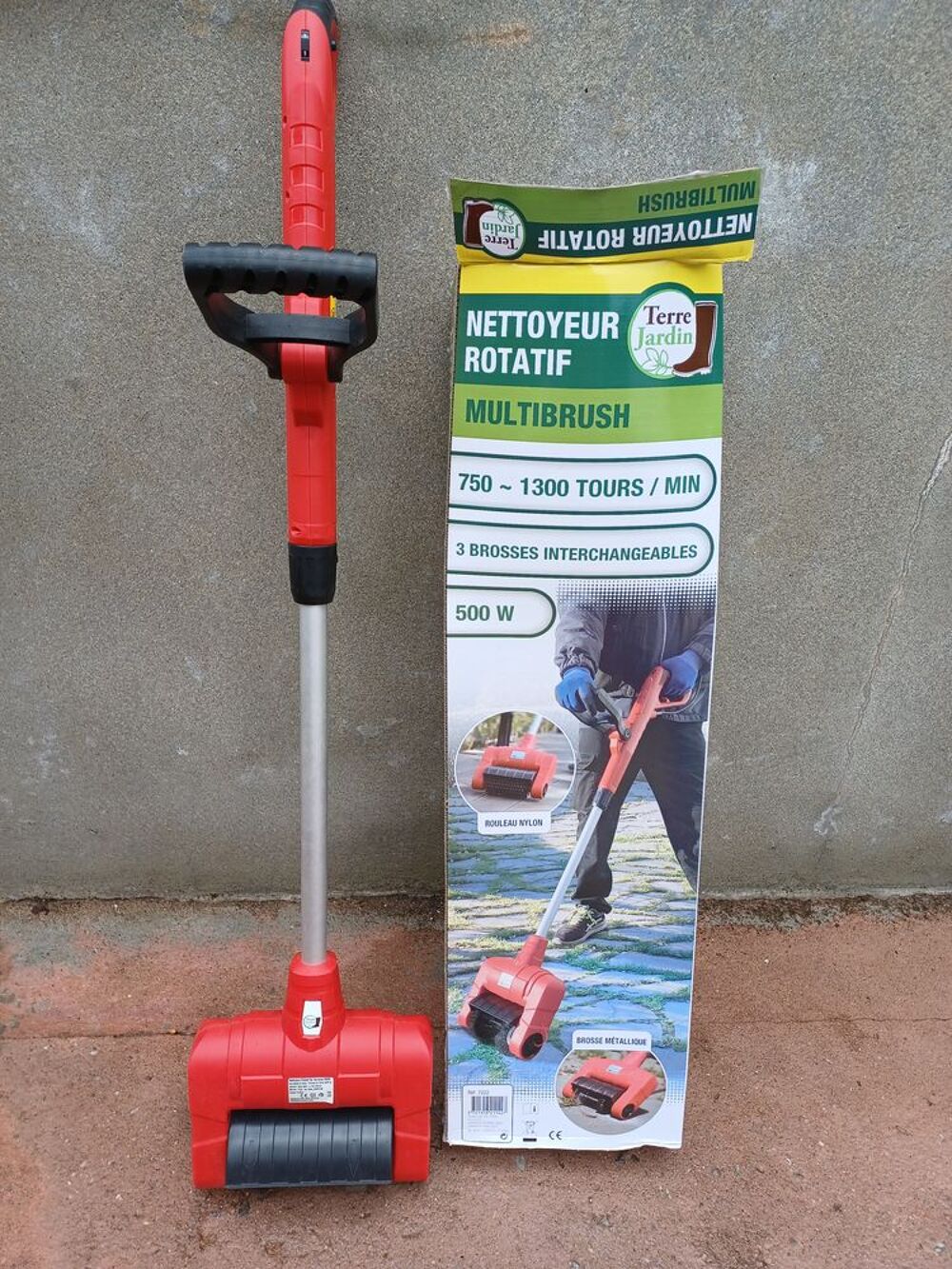 NETTOYEUR ROTATIF (Electrique) 500W Jardin
