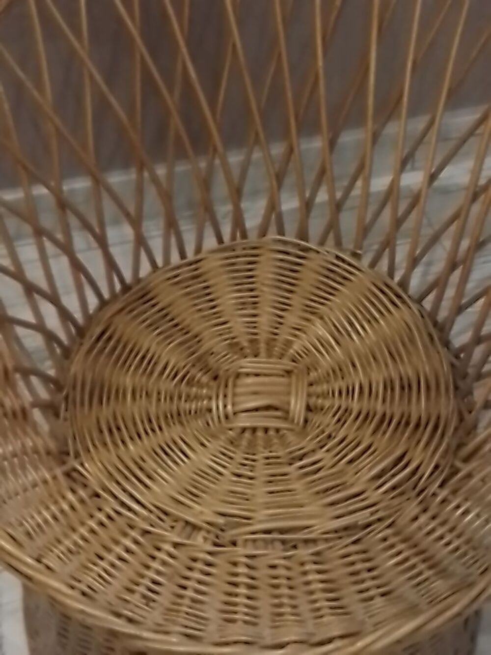 Fauteuil en osier Meubles