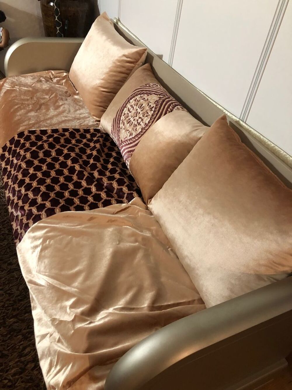 Housse et coussins pour salon marocain Meubles