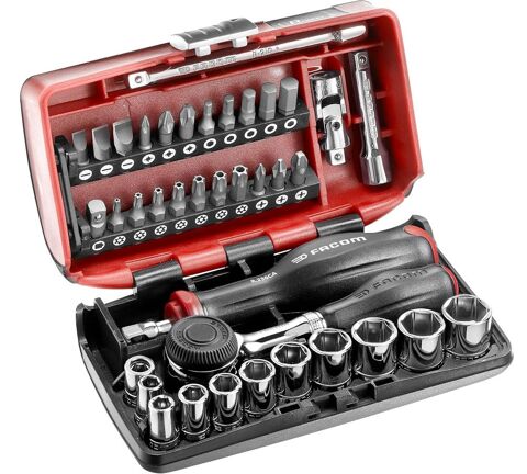 Coffret Rnano Facom 1/4 5.5-14 mm 150 Bougue (40)