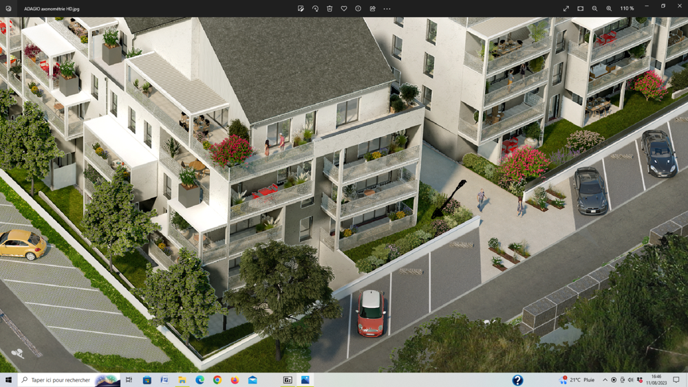 Location Appartement T3* récent , 76 m2 ,terrass.18 m2 ,Centre Chateaugiron Châteaugiron