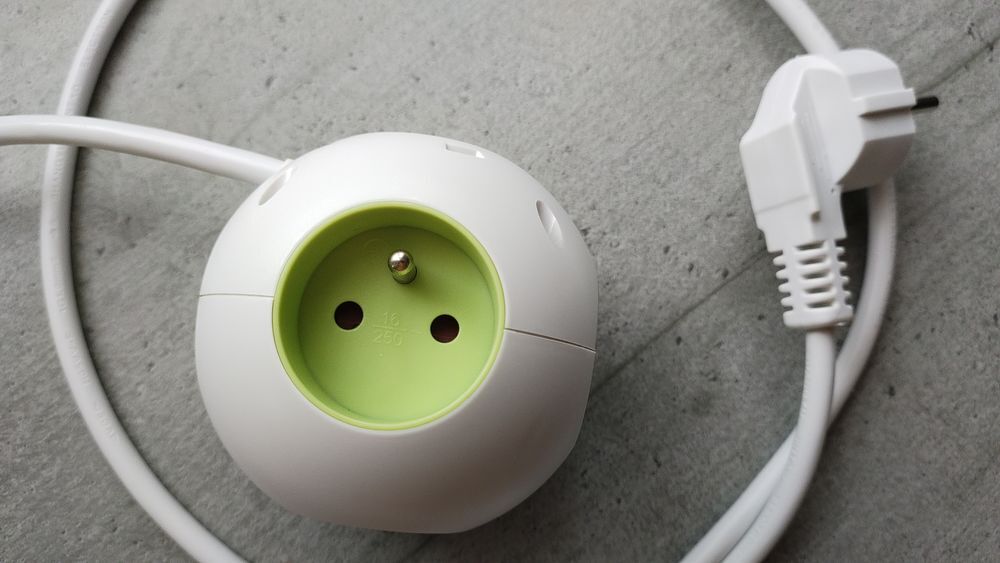 Rallonge &Eacute;lectrique Originale au Design " Ballon " 4 Prises Bricolage