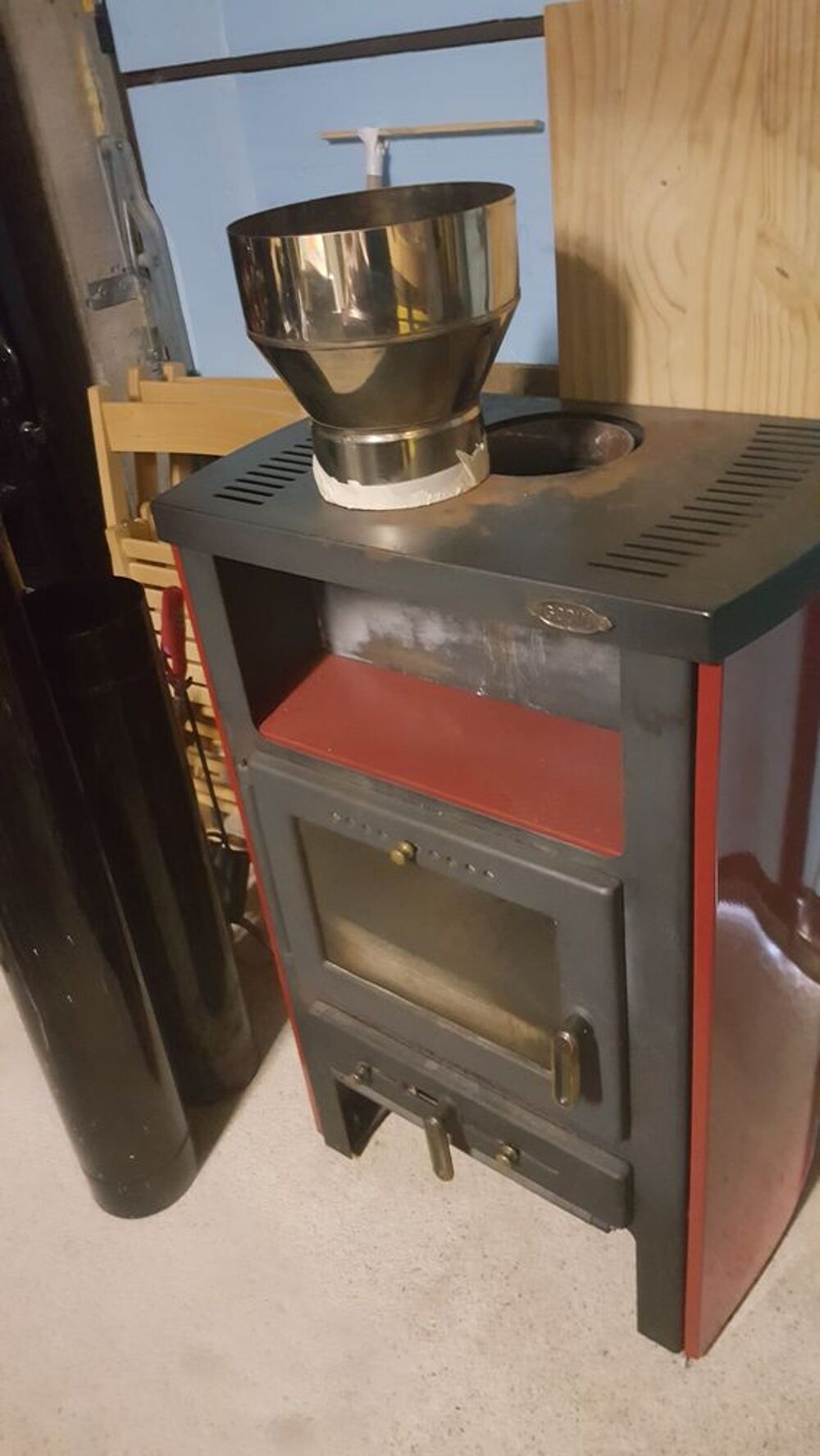 vente po&ecirc;le Gaudin rouge Electroménager
