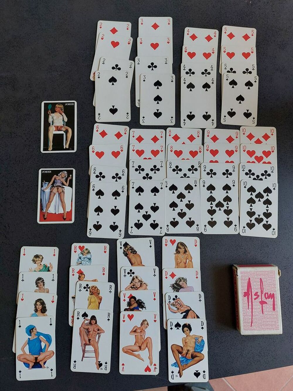 Jeu de cartes Aslan 