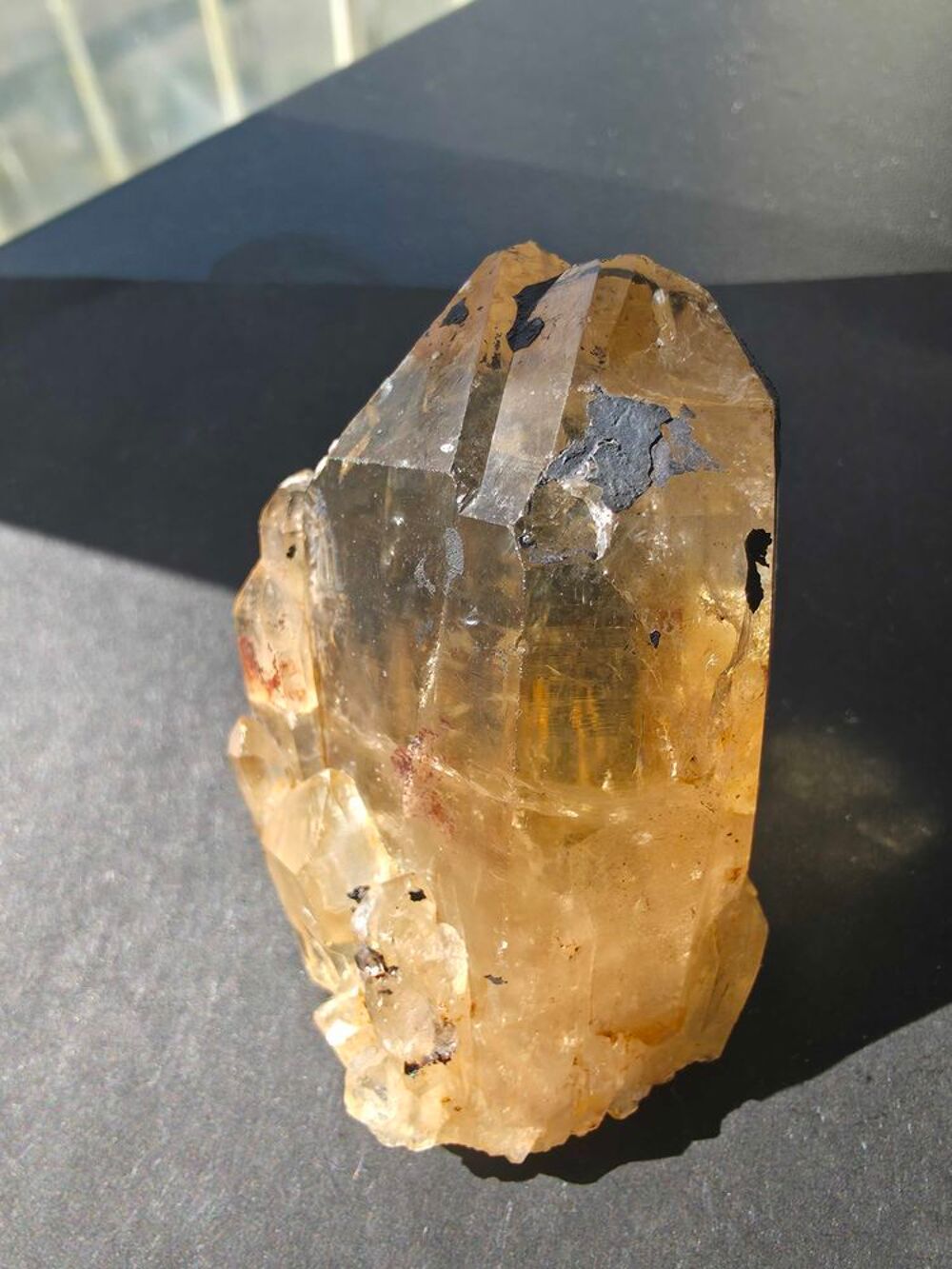 V&eacute;ritable Cristal de Citrine RDC-Sp&eacute;cimen de Collection 6,1g 