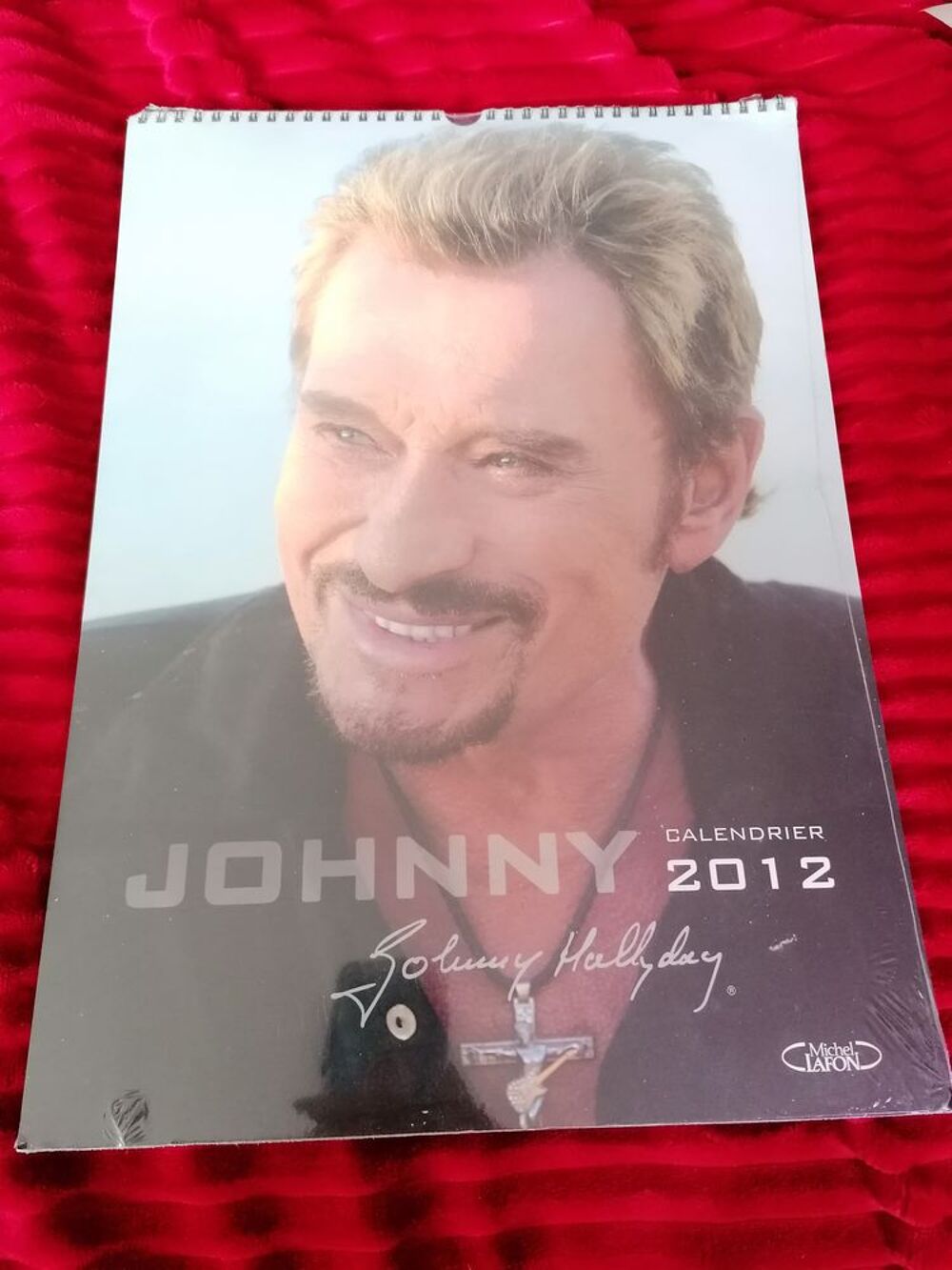 Calendrier Johnny Hallyday 2012 