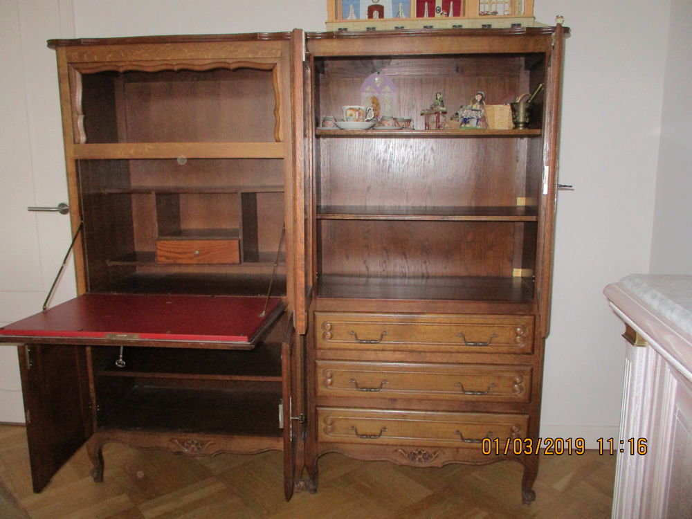 Lot biblioth&egrave;que+secr&eacute;taire+armoire fab Doubs (25) Meubles