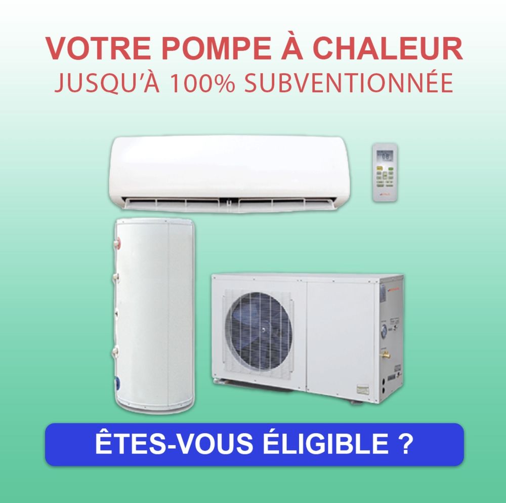 Pompe &agrave; chaleur Air/Eau pour 1€ Bricolage