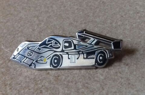 PIN'S VOITURE DE COURSE Argent 5 Boucau (64)