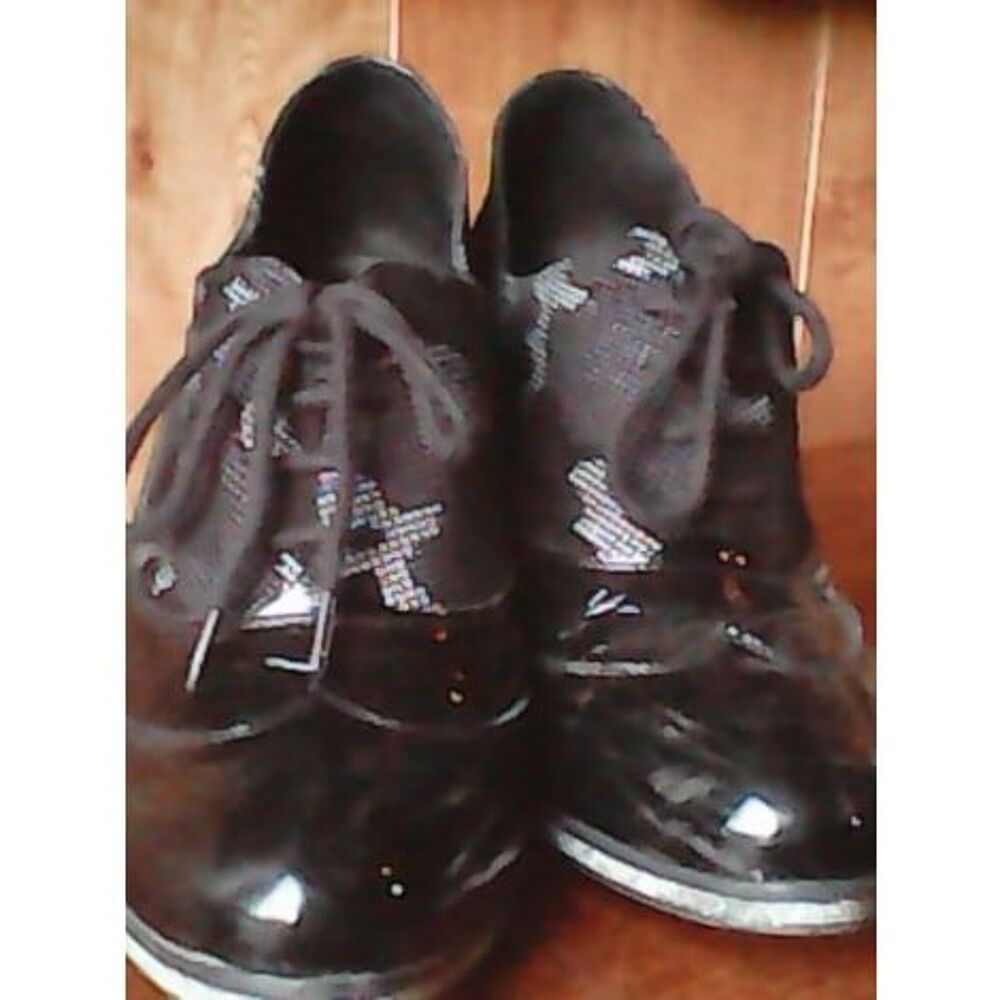 Derbies M&eacute;tayer vernis noir T 40 Chaussures