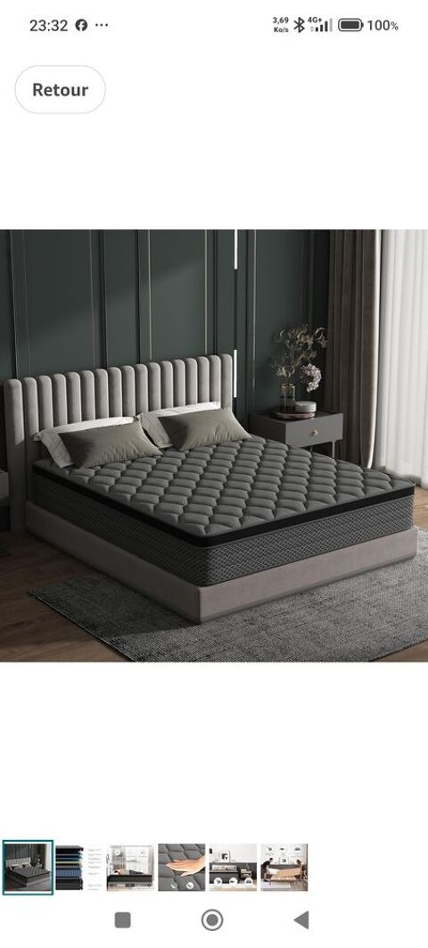 Matelas lit 140 Saint-Pierre-du-Mont (40)