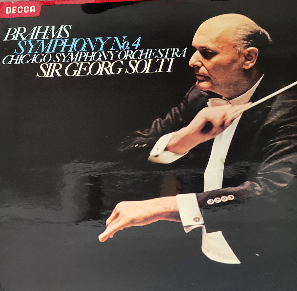 Brahms ? Symphonie n&deg;4 Sir Georg Solti CD et vinyles