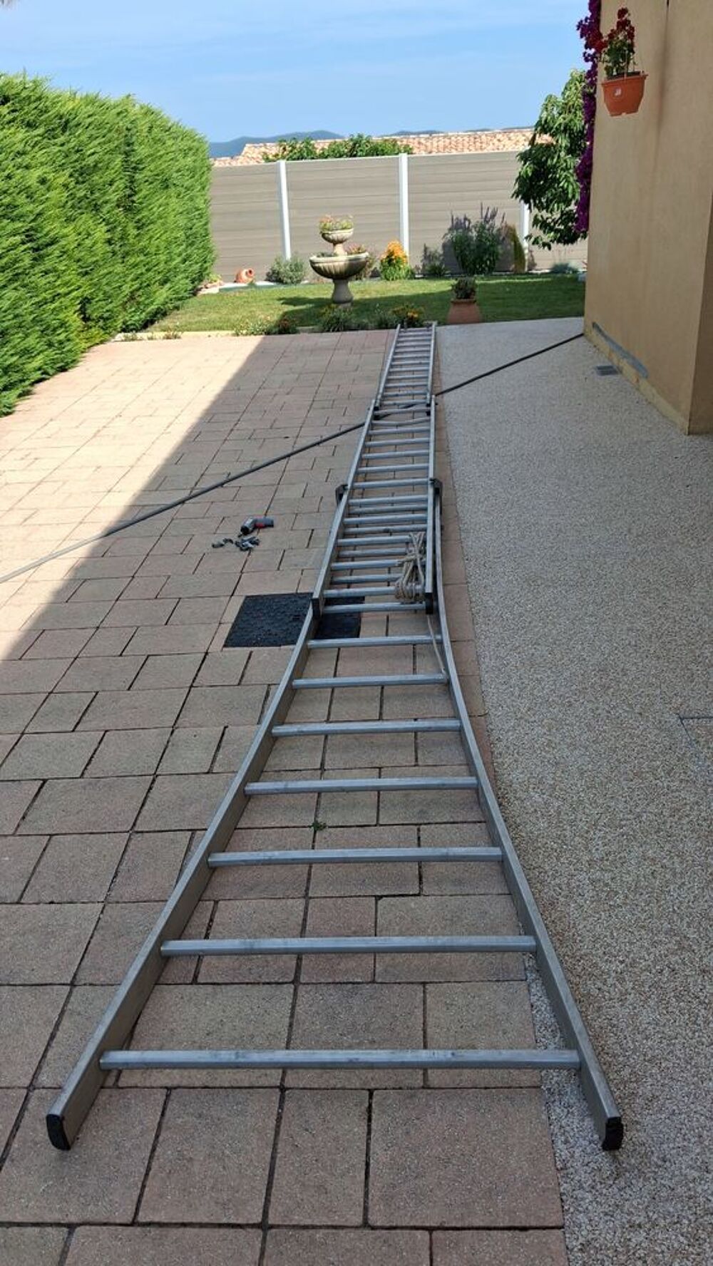 ECHELLE COULISSANTE EN ALU DE 10 M Bricolage
