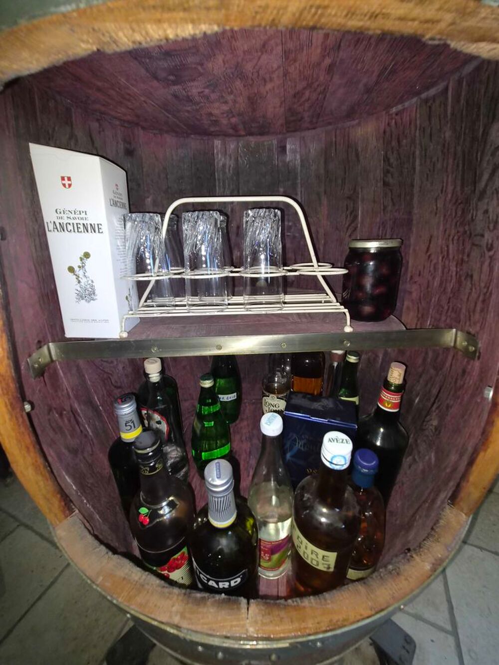 tonneau bar Décoration