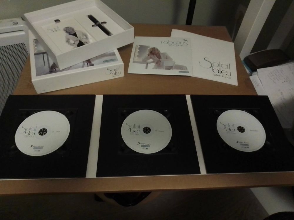 Sylvie Vartan Rare Coffret "Soleil Bleu" Box Set Edition Lim 