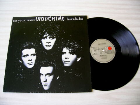 MAXI 45 TOURS INDOCHINE Tes yeux noirs - Erreur impression 87 Nantes (44)
