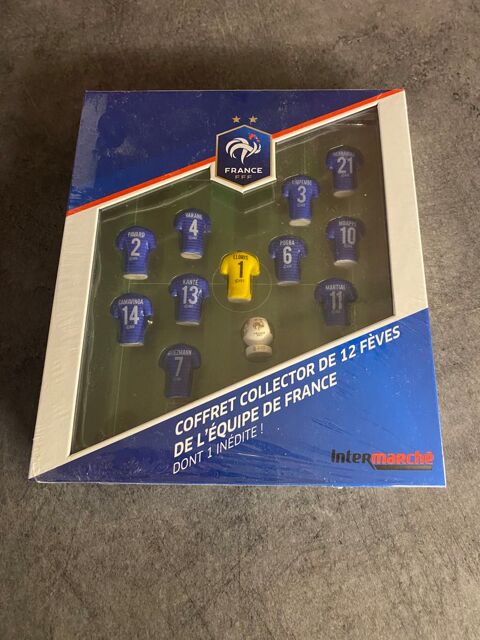 Coffret de 12 fves de l?quipe de France de Football 15 Le Creusot (71)