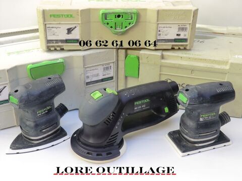 FESTOOL RO 125 FEQ + DTS 400 EQ + RTS 400 EQ 750 Cagnes-sur-Mer (06)