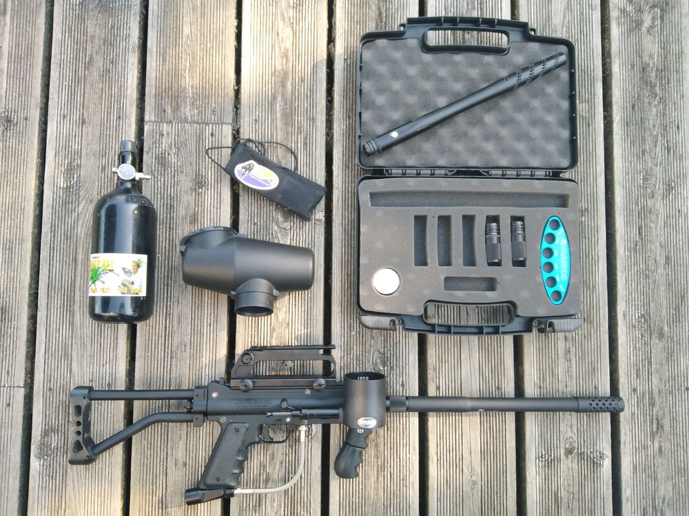 Lanceur Paintball Tippmann 98 custom platinium ACT Sports