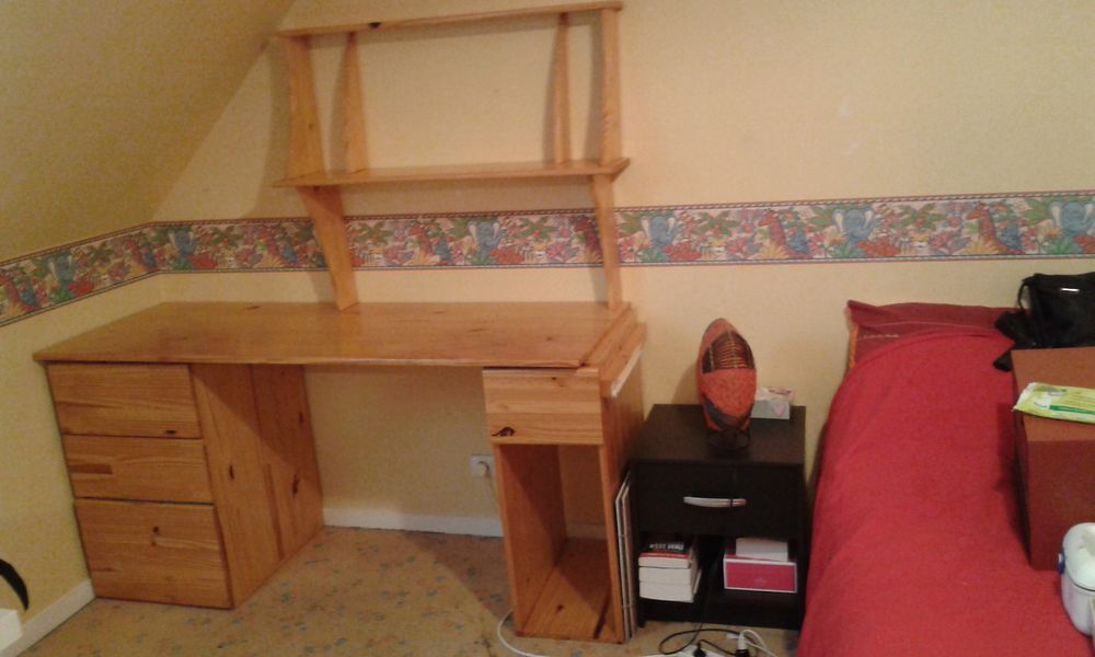 Bureau Pin Mobilier enfants